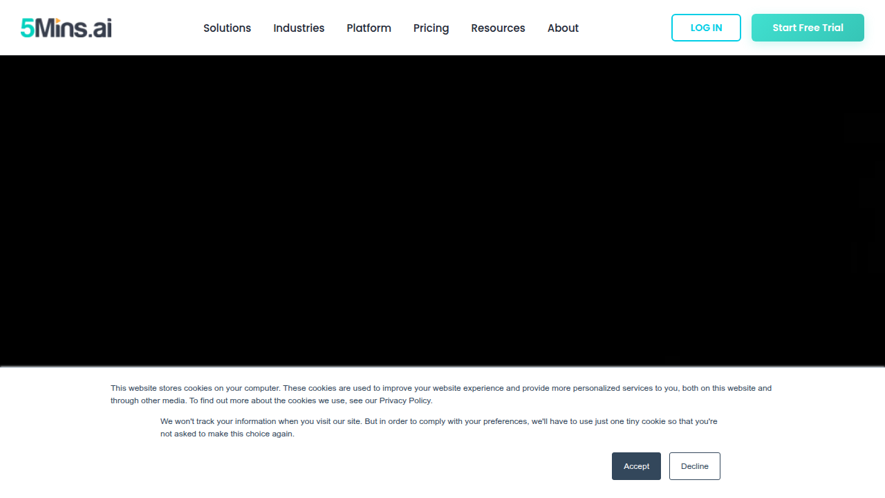 A screenshot of a 5mins.ai blog post reviewing the best sales training platforms for 2026, relevant for continuous upskilling in the sales industry.