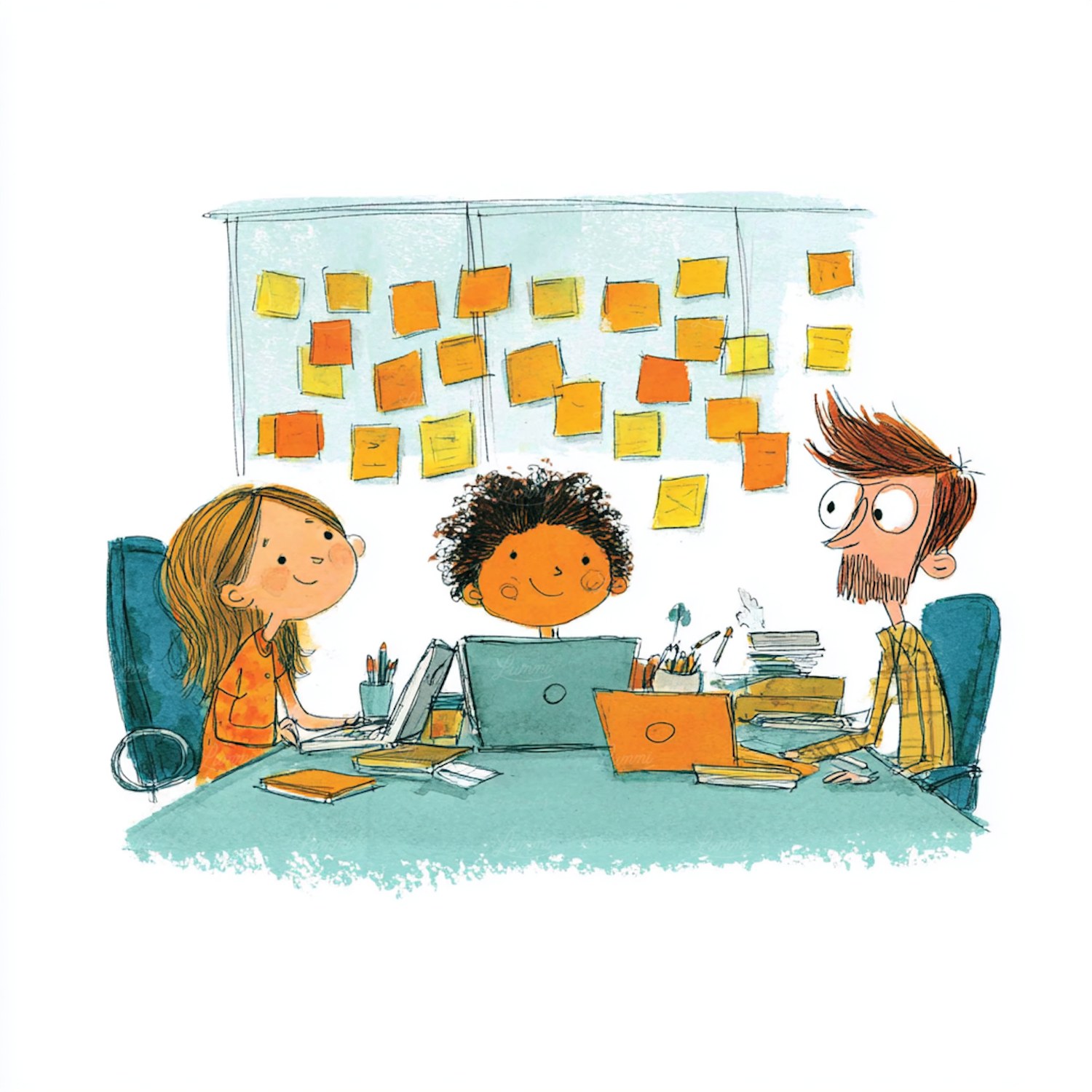 A diverse team of sales professionals collaborating effectively in a remote work setting, emphasizing the importance of CRM features for distributed teams.