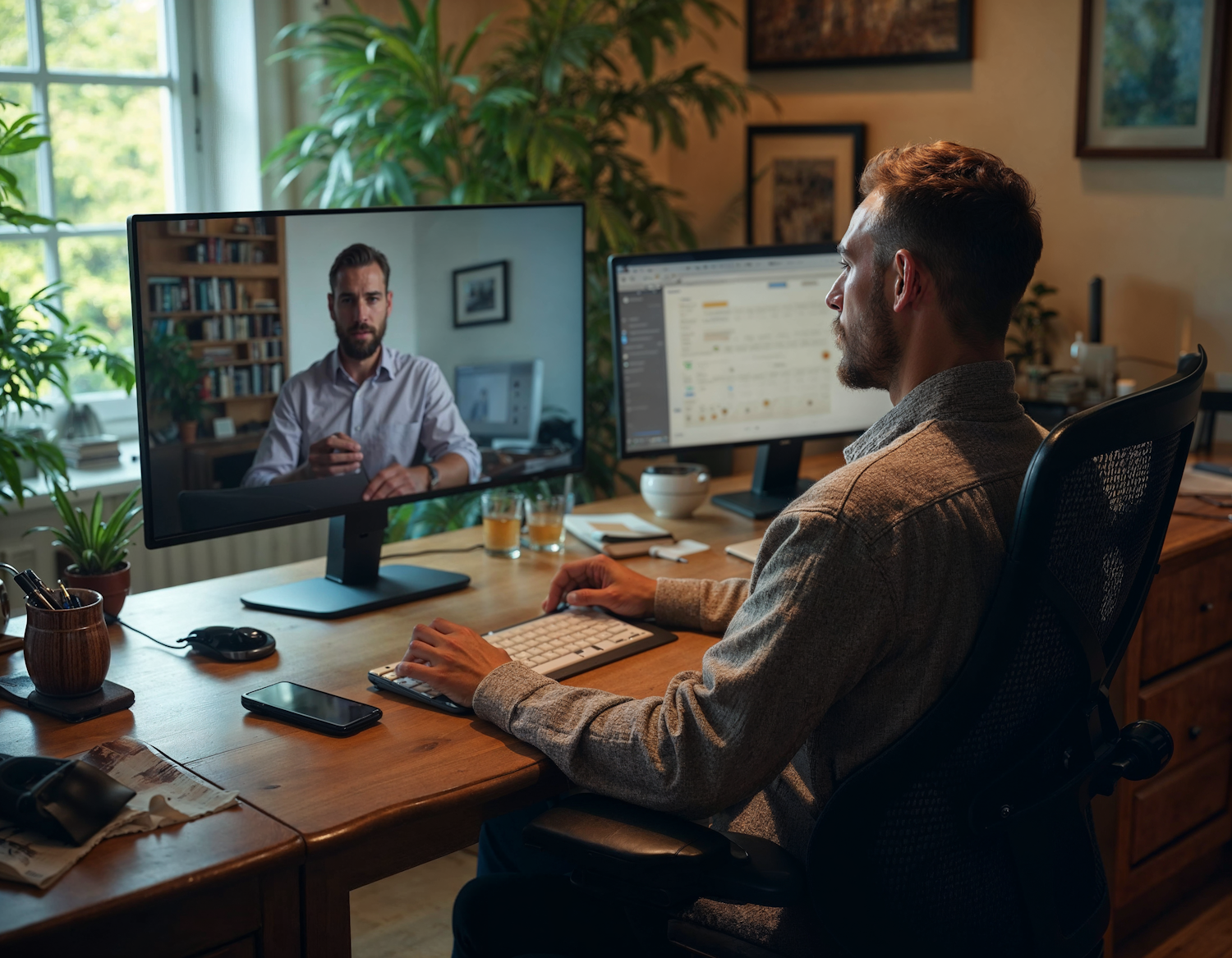 Working remotely requires self-discipline, tech proficiency, and adaptability to overcome challenges like isolation and time zone differences.